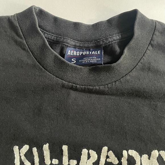 Y2K Killradio California Punk Rock Band Double Sided Logo Graphic T-shirt - Picture 2 of 6